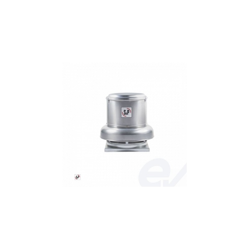 Extractor centrifugo de tejado descarga horizontal para baja presión  CRHLD-18 3/4T 6P