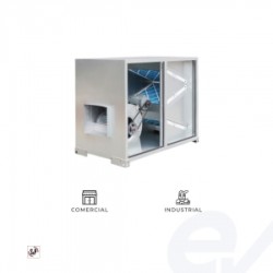 Caja de ventilación descarga horizontal con sección C/DAFH1-12/12