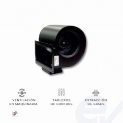 VENTILADOR CENTRIFUGO DE ALABES CURVOS ADELANTADOS DOBLE OIDO DE ASPIRACION BD 700